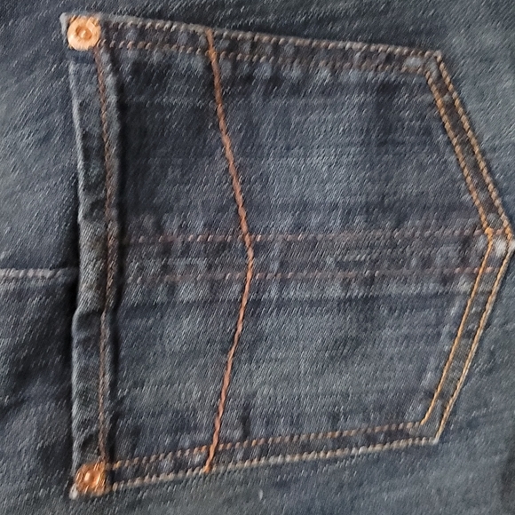 Brand NWT Eddie Bauer woman's jeans curvy fit size 10 bark blue color mint new - Picture 12 of 12